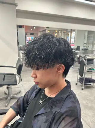 パーマ メンズ パーマ支持率No.1 ❤️🔥安成弾のヘアスタイル