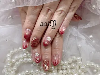 ネイル 葵うさぎ AIのネイルデザイン