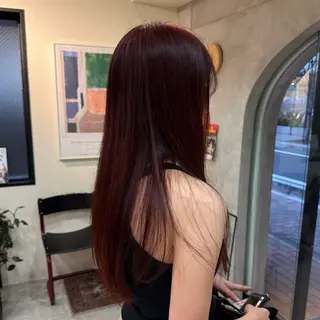 ロング カラー mizu🐾 hair braceのヘアスタイル