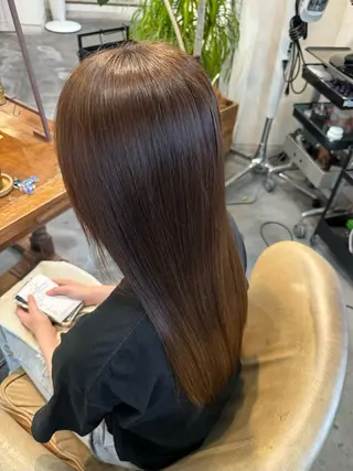 ロング 🔆髪質改善 透明感 カラー🔆佐々木貴仁のヘアスタイル