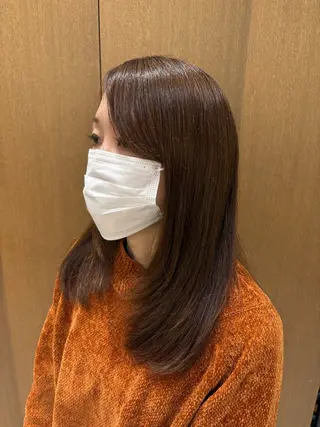 ミディアム 寺本 心のヘアスタイル
