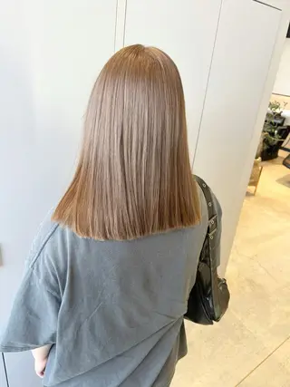 カラー 福島 果音のヘアスタイル