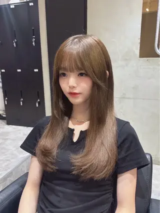 ロング 🦋韓国ヘア 坂本 菜摘🦋のヘアスタイル