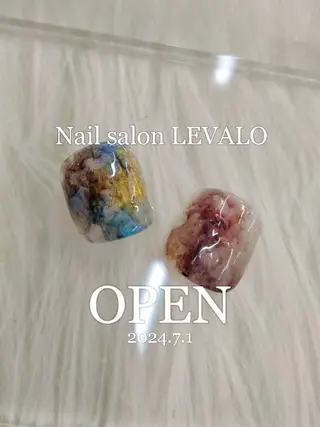 ネイル Nail salon LEVALOレヴァロのネイルデザイン