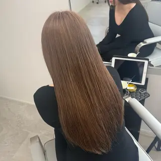 ロング カラー 中明度カラー/ ベージュ/noaのヘアスタイル