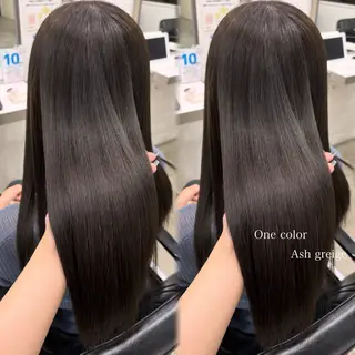 ロング カラー 韓国ヘア🇰🇷 HINAのマツエク・マツパデザイン