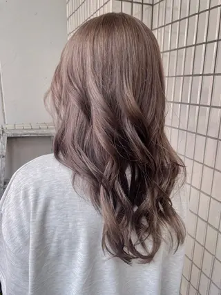 ロング 原 千景のヘアスタイル