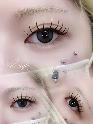 マツエク・マツパ 𝐍𝐀𝐍𝐀 ⟡.·のマツエク・マツパデザイン