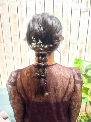 ロング ヘアアレンジ Topstylist YUKIのヘアスタイル
