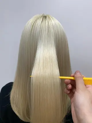ロング equal銀座 黒田💚のヘアスタイル