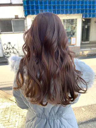 ロング カラー パーマ ヘアアレンジ 🌈インナーカラー ‘ショウマ’🌈のヘアスタイル