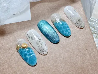 ネイル M🌷nail 長さだし専門店のネイルデザイン