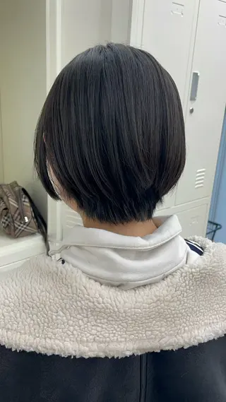 ショート 中村 彩夏のヘアスタイル