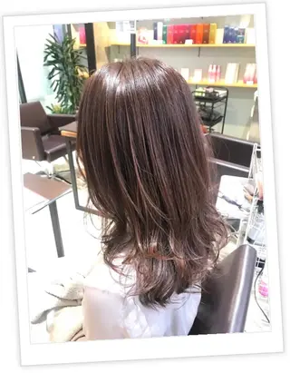 ミディアム カラー パーマ ヘアアレンジ メンズ キッズ ネイル マツエク・マツパ EnBlesS西宮 マンツーマン神道有基のヘアスタイル