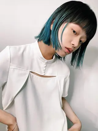 ショート カラー 🧡色落ちまで2度綺 麗なカラー🧡ヨシキのヘアスタイル