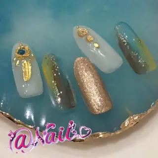 ネイル 小尾 栞のネイルデザイン