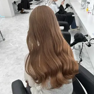 セミロング カラー ♡上品韓国髪♡ブラ ウン/SAYATOのヘアスタイル