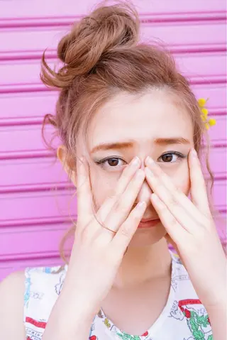 カラー ヘアアレンジ 花井 啓好のヘアスタイル