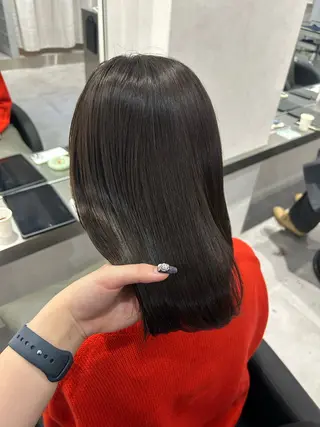 ショート カラー 艶髪/レイヤー 🦋MIYUUのヘアスタイル