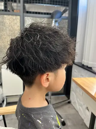 キッズ 長南 やよいのヘアスタイル