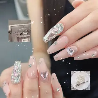 ネイル 🪄mimi🎀 Midori🪽のネイルデザイン