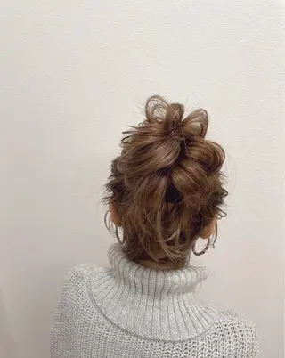 ミディアム カラー miho 🌼🌼🌼のヘアスタイル