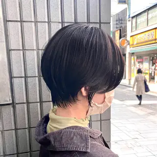 ショート カラー ショート/ボブ/ 透明感カラー/ほのかのヘアスタイル