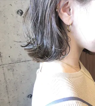 ミディアム mayu ○のヘアスタイル