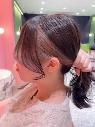 ロング MIRIM栄 野田航生のヘアスタイル