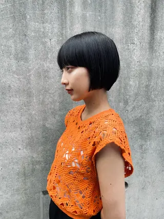 ショート カラー Basis 田口豪司のヘアスタイル
