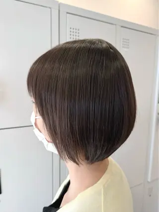 ショート 八木菜美 似合わせ/ニュアンスのヘアスタイル