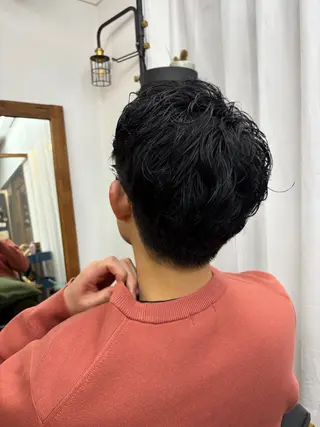 パーマ メンズ 中村 芽衣那のヘアスタイル