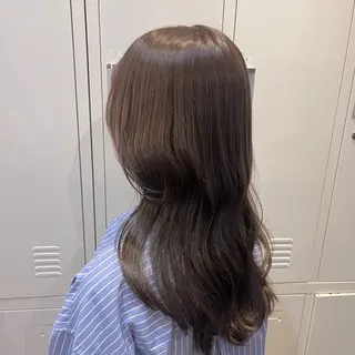 セミロング 似合わ顔周りカット /aira🍒のヘアスタイル