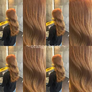 ロング 透明感ハイトーン カラー🦋🌧希咲のヘアスタイル