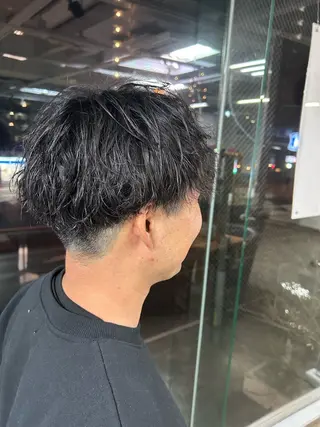 パーマ メンズ 滝川 コウタのヘアスタイル