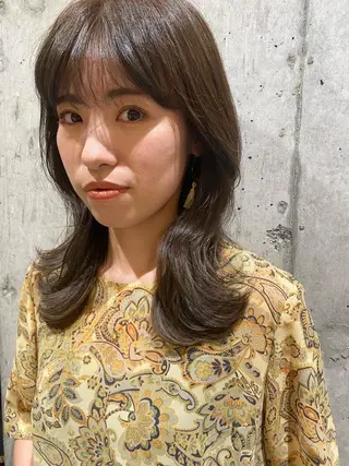 ロング カラー RISAKO レイヤーカット🎀のヘアスタイル