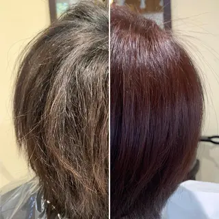 ショート カラー 縮毛矯正/山根勇平 /完全マンツーマンのヘアスタイル