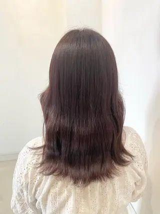 ロング カラー 髪質改善カラー🤍 エクステ✨君島由実子のヘアスタイル