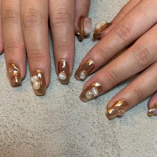 ネイル 自由が丘サロン あやめ💅のネイルデザイン