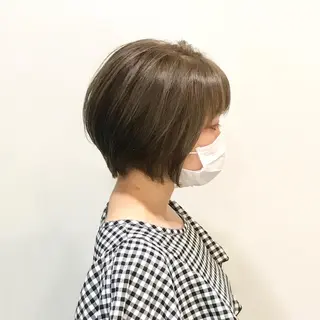 ショート ブリーチなし/レイヤ ー特化🌈Tommyのヘアスタイル