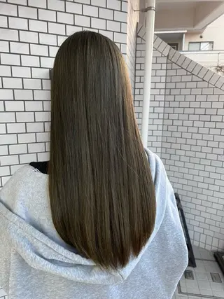 ロング カラー 産休の為お休みです! 小島凜のヘアスタイル