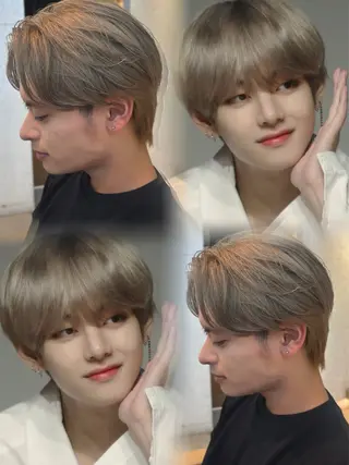 カラー メンズ メンズパーマ/ メッシュ📍ﾕﾘのヘアスタイル