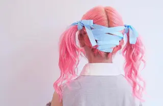 ロング 派手髪 美容師JUNのヘアスタイル