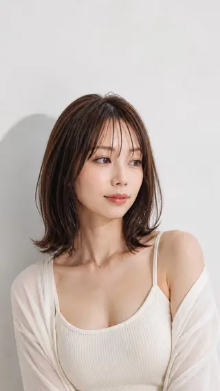 ショート カラー パーマ KAKKY/ショート レイヤー/千種/池下のヘアスタイル