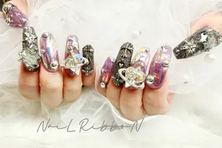 ネイル ネイルリボン 本家のネイルデザイン