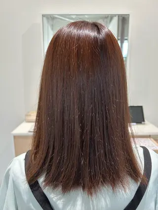 ミディアム カラー an・rata所属・森本 愛未のヘアスタイル