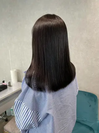 ミディアム カラー ナチュラル透明感🌱 小山美樹子のヘアスタイル