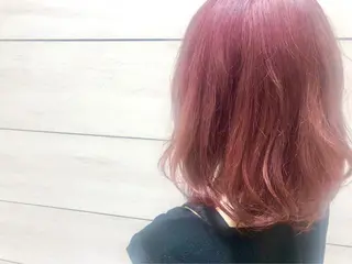 ミディアム カラー noll【今池駅前】 池田碧花のヘアスタイル