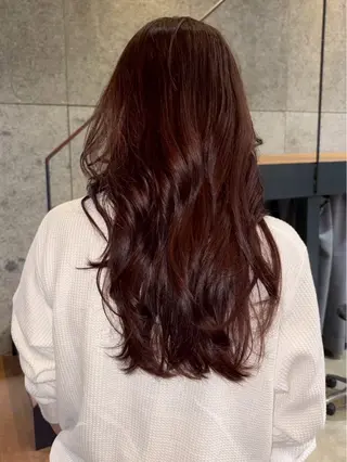 カラー 山田 茜理のヘアスタイル