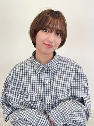 ショート ショート/ボブ 矢野湧也のヘアスタイル